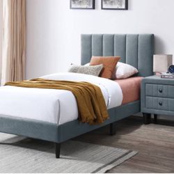 Twin Size Bed With Mattress 