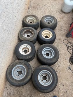 Golf cart rims