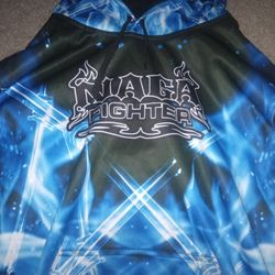 a NAGA hoodie