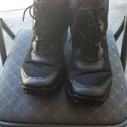 Under Armor Lace And Zipper Boots