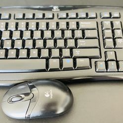 Cordless Keyboard And Mouse Almost New