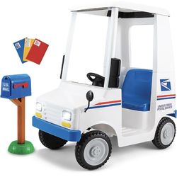 Kid Trax 6V USPS Mail Truck Ride-On Power Wheel Toy