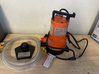 Everbilt UTA02510 1/4 HP 2-in-1 Submersible Utility and Transfer Pump