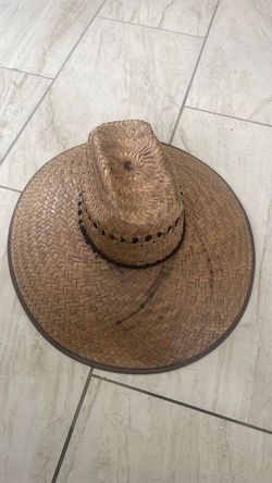 Wide Brim Straw Sun Hat