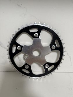 44t Bicycle Sprocket Chainring Spider Parts Beach Cruiser Lowrider Chopper Bike Klunker BMX 