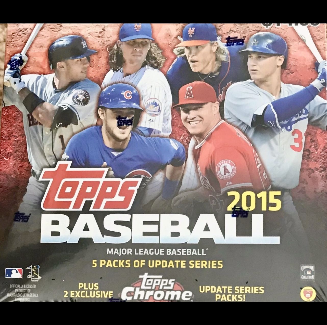 2015 Topps Chrome Update Baseball Mega Box Brand New Sealed