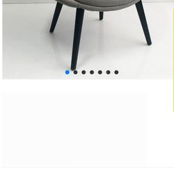 Cost Plus World Market Grey Deep Seated Chair 