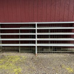 5- Noble 12 Ft 5 Rail Livestock Panels