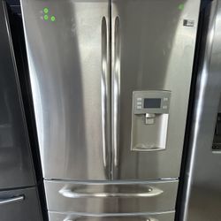 GE 36” FRENCH DOOR REFRIGERATOR  NO ICE🧊