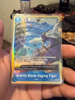 One Piece (gravity blade raging tiger) Alt