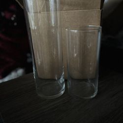 Cylinder Centerpieces Or Vases
