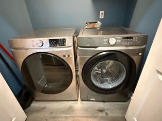 Samsung Front Load Washer and Dryer Set