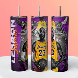 Lebron James Los Angeles Lakers Basketball Tumbler