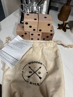 Wooden Dice