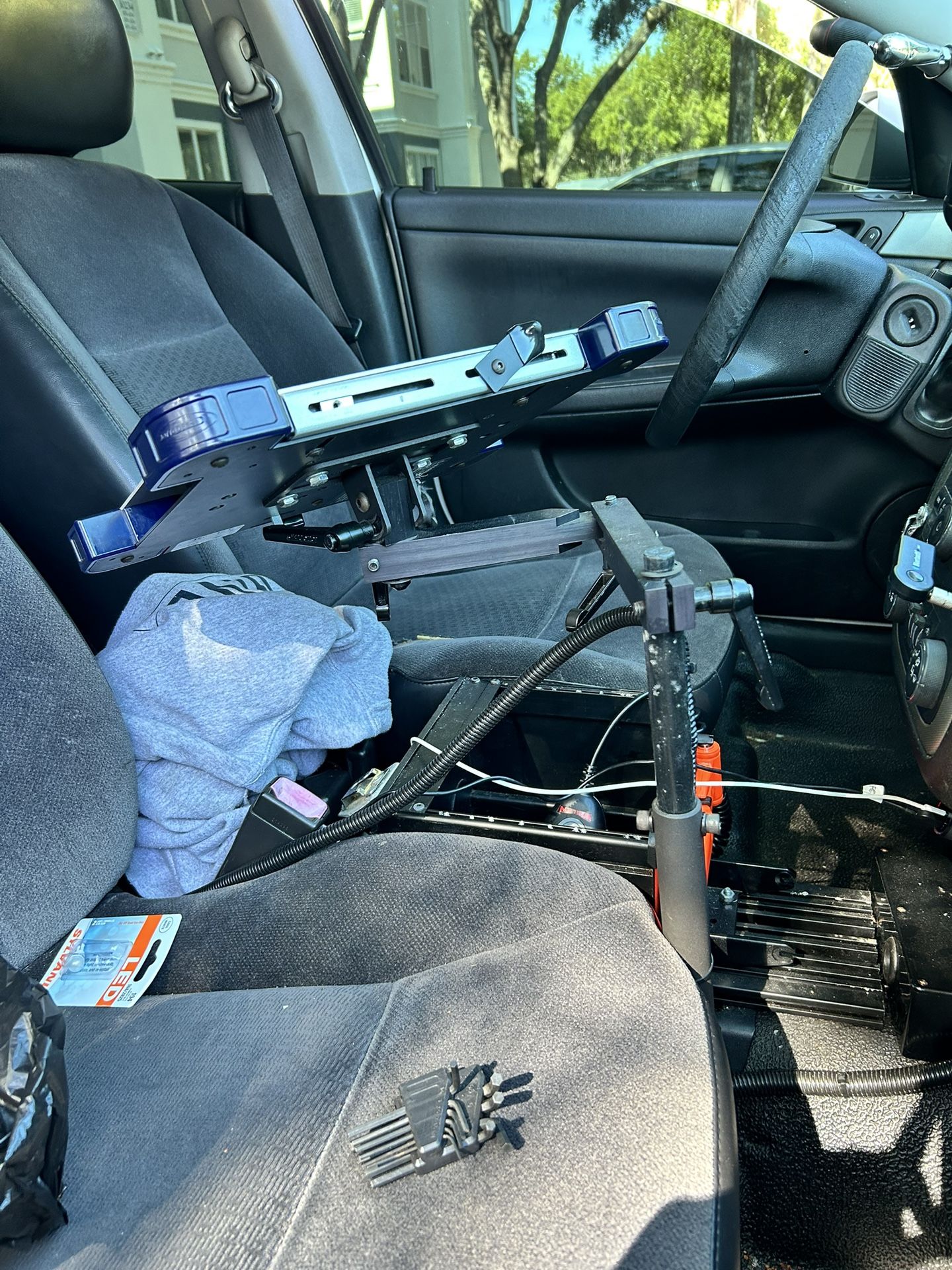 Police Computer Holder
