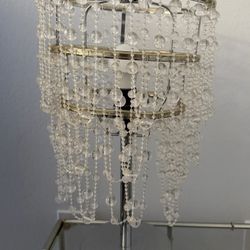 Clear Bubble Bead Lamp Retro