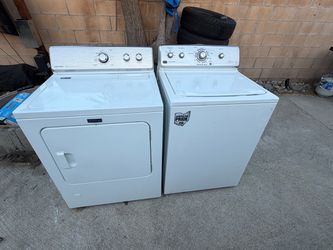 Maytag washer and dryer