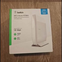 Belkin Wifi 6 Router RT1800