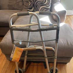 Guardian 2 Button Folding Walker (New)