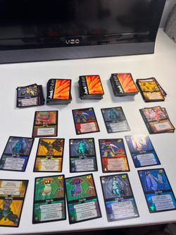 Dot Hack Enemy TCG Card Game LOT Of 250 + Cards (13 Holo Foils)