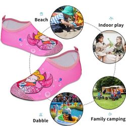 Infant  Kids Water Shoes Swim Pool Shoes Non Slip Barefoot Quick Dry Aqua Socks 