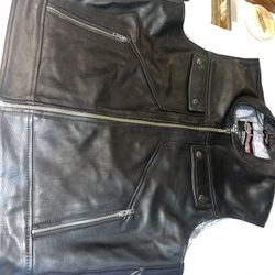 Nomad Leather Vest 