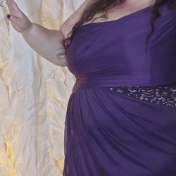 Plus size gown from Davids Bridal size 24W