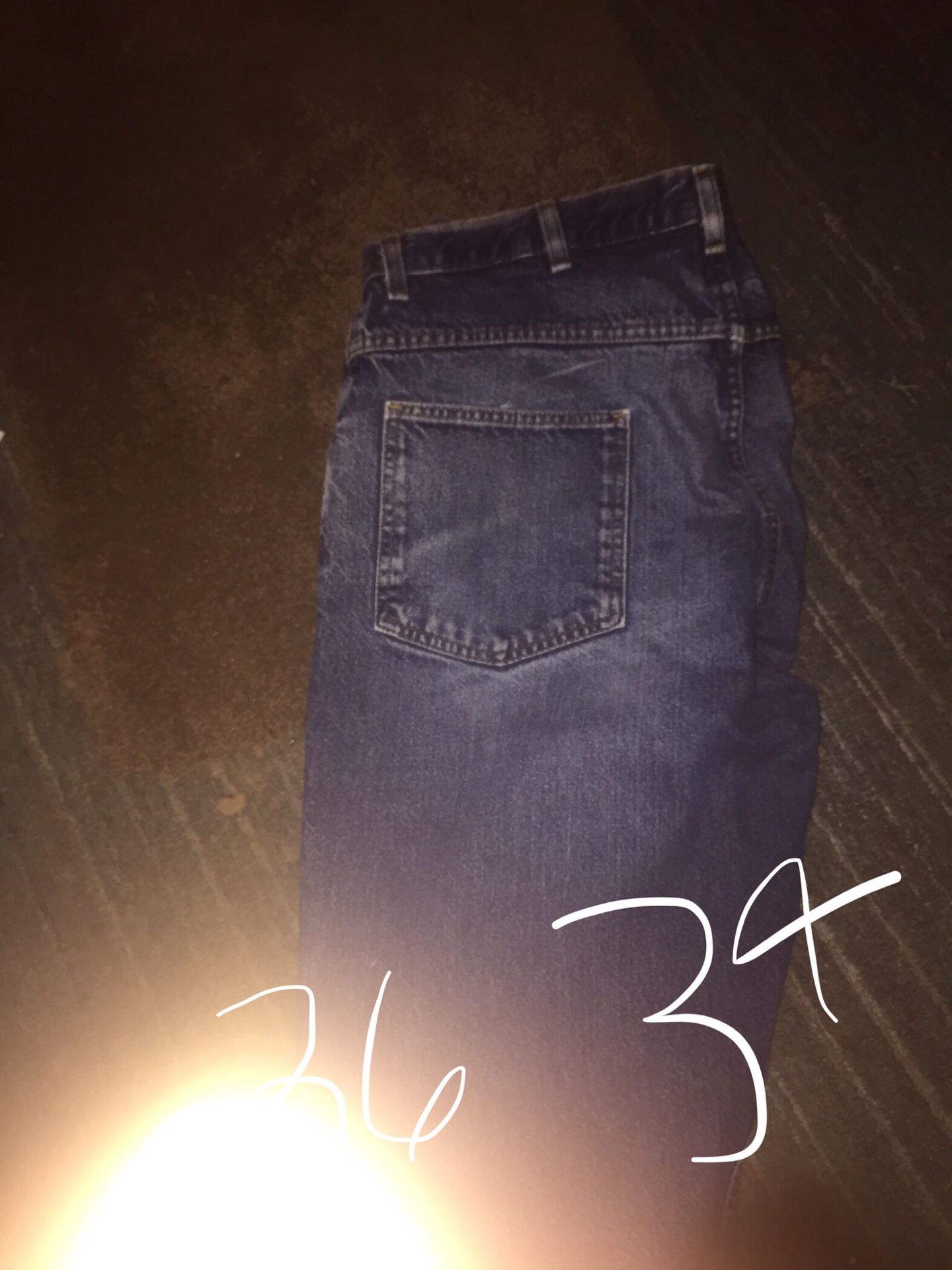 Men’s work jeans 36 34