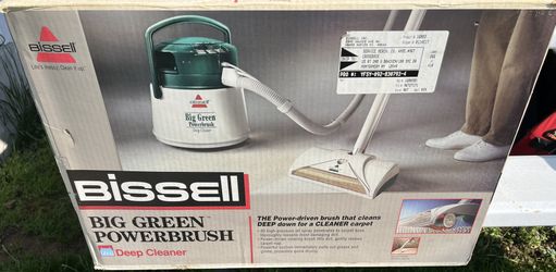 Bissell Big Green POWERBRUSH Vacuum Carpet Floor Cleaner 1680 New In Box