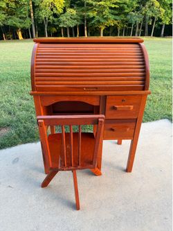 Vintage Wooden Kid Desk