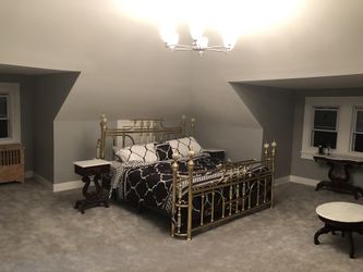 7 Bedroom set with marble