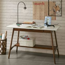 Madison Park Parker Desk, Mid Century Modern