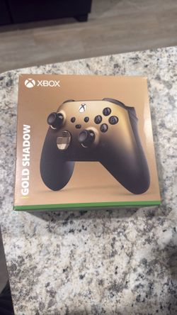 Xbox Gold Shadow Special Edition Controller – New