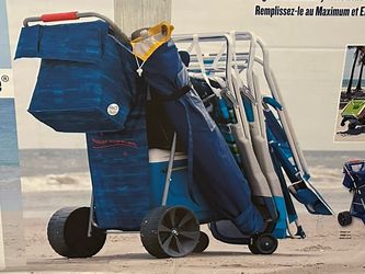 Rio Beach Wonder Wheeler Wide Cart