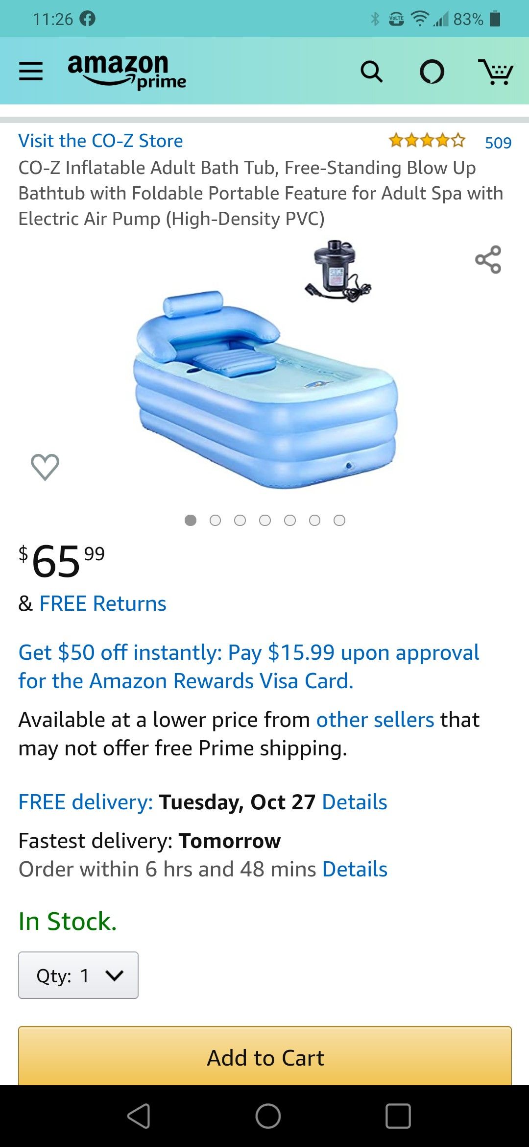 Adult inflatable bathtub