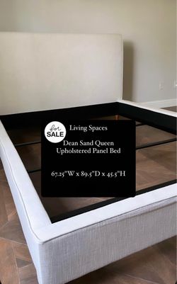 Living spaces Panel Bed