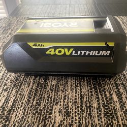 Ryobi 40 V Lithium ion 4.0 Ah Battery