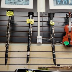 Clarinet 3  Sheiber $120, Jupiterw/C $80, Lazaro $75