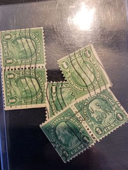 Very extremely rare Benjamin Franklin vintage stamps..