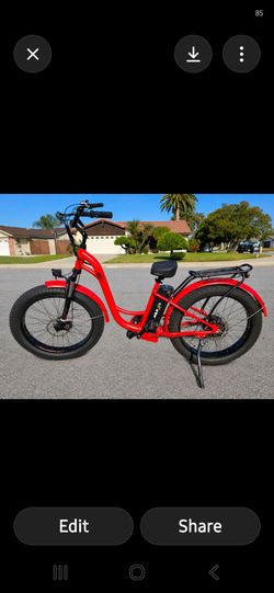 Ebike Fat Tire Cruiser – Excellent Condition