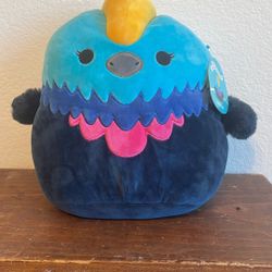 Squishmallows 2022 Melrose the Cassowary Bird Plush Stuffed 12”