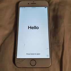 iPhone 6 White ICLOUD LOCKED FOR PARTS