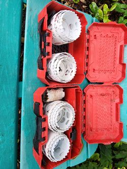 Milwaukee Hole Saw Set with Cases