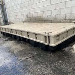 Floating Dock 10 X 4 Feet Marine Boat Jet Ski Dock