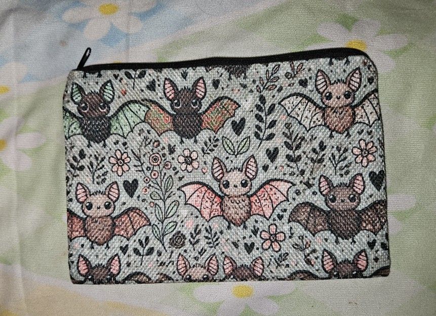 Bat Makeup Cosmetics Bag