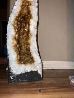 Citrine Crystal Catherdal Tower 