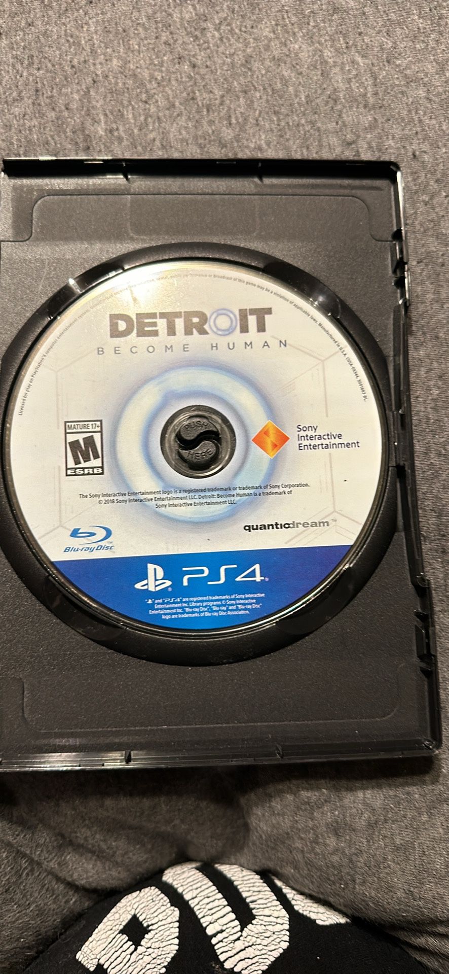 PS4 Game/Detroit Become Human