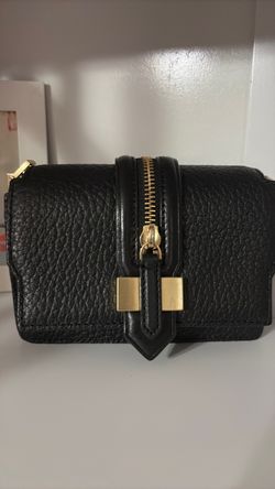 Rebecca. Mink off Black  Purse