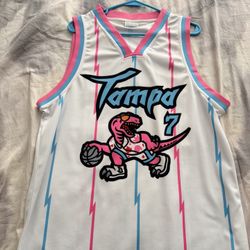 Wade And Will Tampa Raptors Jersey Size Large