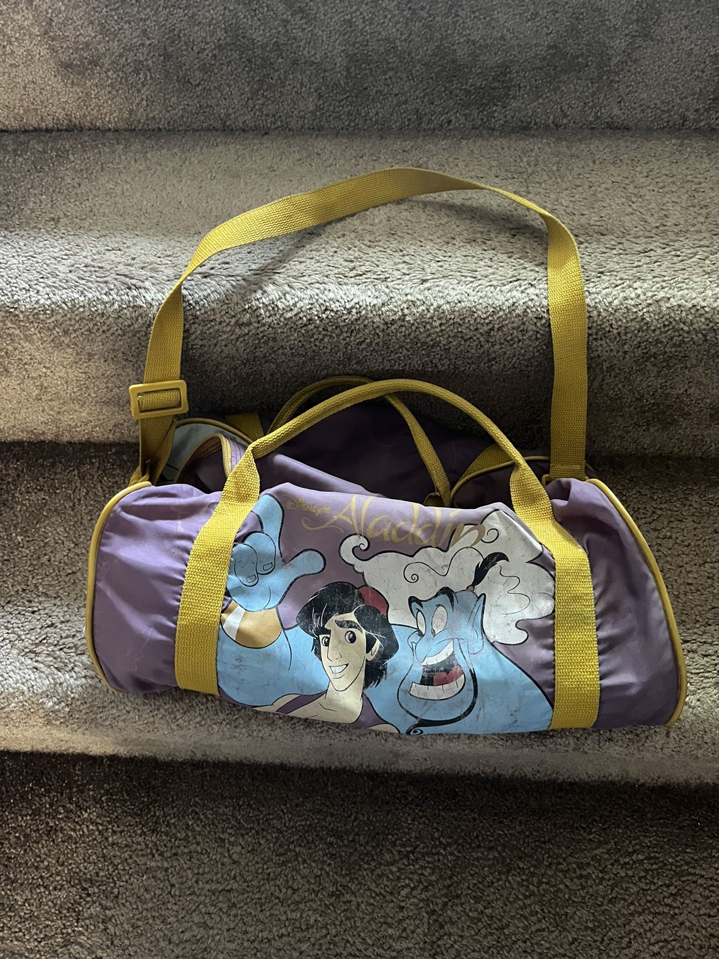 Vintage Disney Aladin Duffle Bag